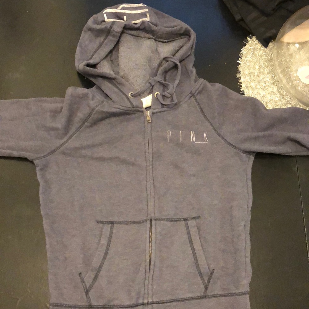 Victoria secret zip up hoodie